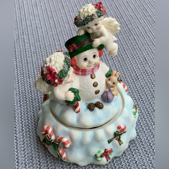 Beautiful 1999 Vintage Dreamsicles Frosty The Snowman Musical Spinning Decor ☃️ - Picture 2 of 15